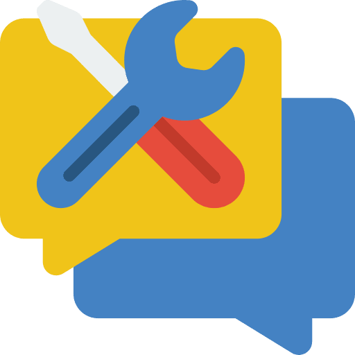 Speech bubble repair ui chatting icon