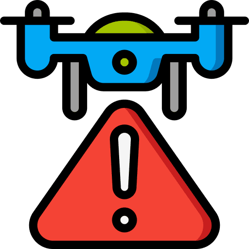 Drone engineering robot electronics icon
