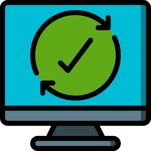 Update data software electronics icon