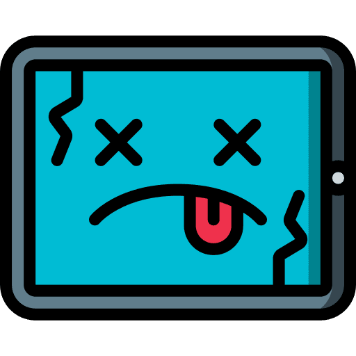 Tablet display electronics tablet icon