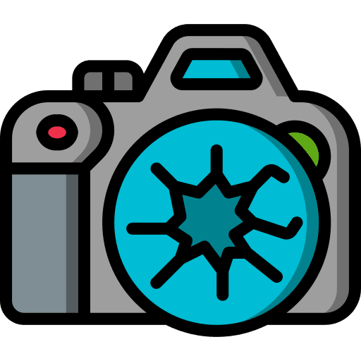 Dslr camera photo lens reflex icon