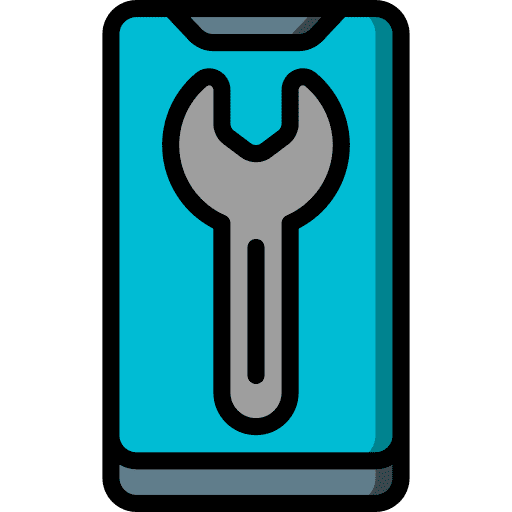 Smartphone smartphone configuration tool icon