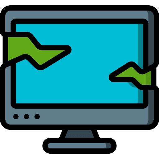 Monitor computer tv electronics icon