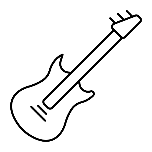 Guitar instrument musical guitar icon