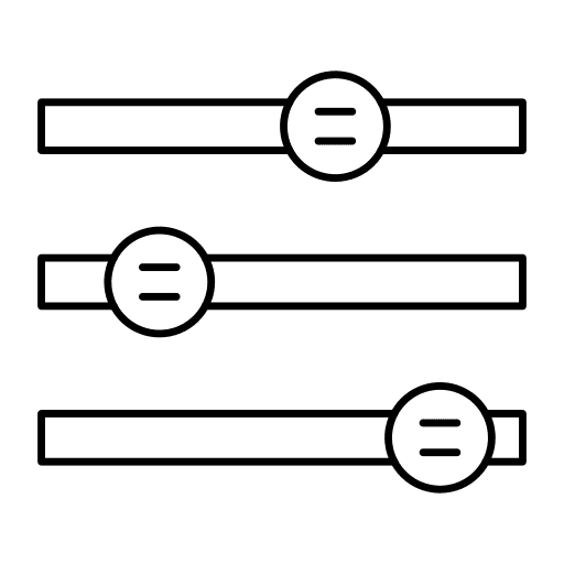 Volume control adjustment volume panel icon