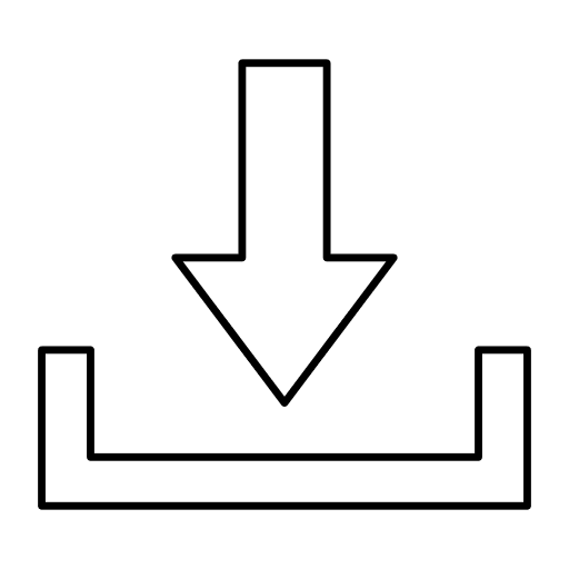 Downloading save file down arrow downloading icon
