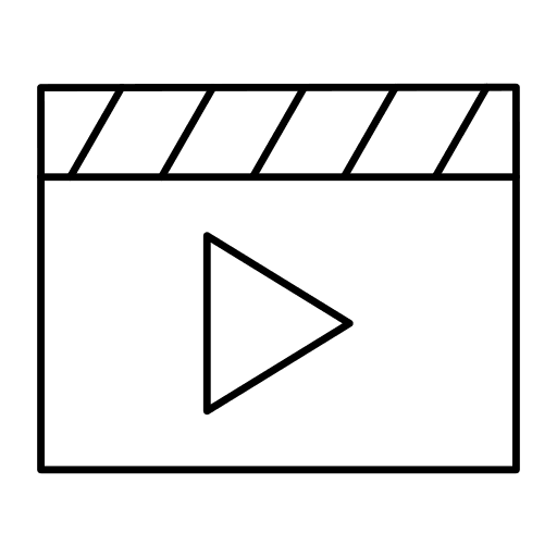 Movie film movie film roll icon