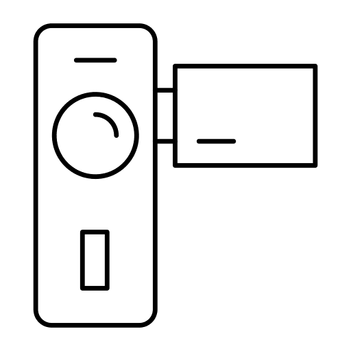 Camcorder recorder camcorder handy icon