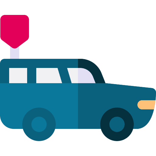 Car price tag transport icon Car price tag transport icon