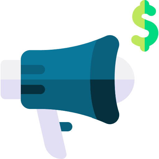 Megaphone megaphone communications money icon Megaphone megaphone communications money icon