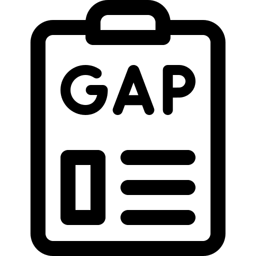 Gap performance gap clipboard icon