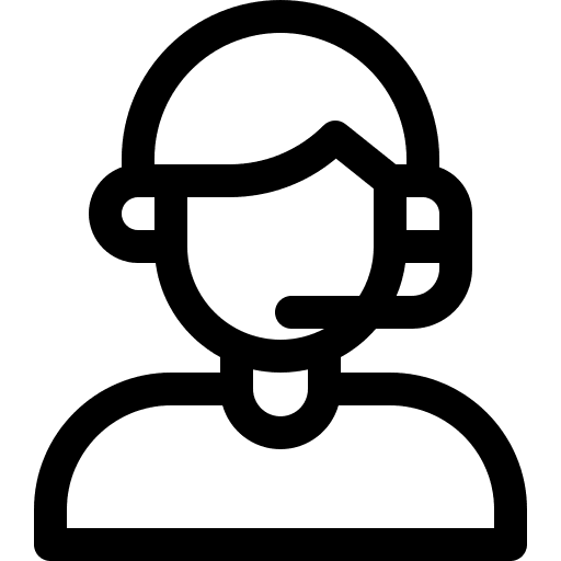 Help desk contact center communications technical support icon