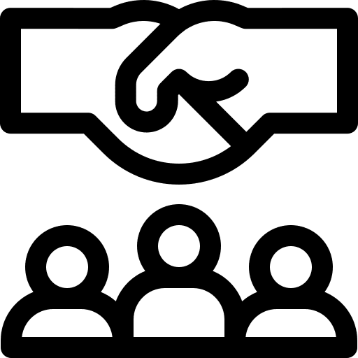 Intermediary deal agreement intermediary icon