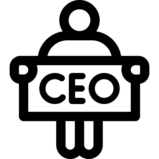 Ceo ceo founder executive icon