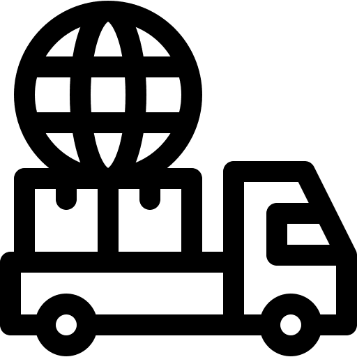 Supply chain order supply chain cargo icon