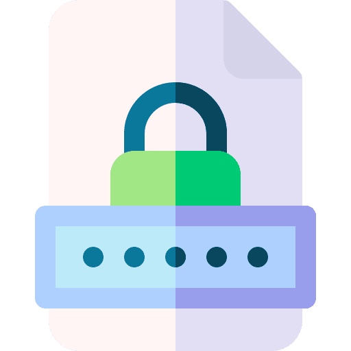 File pass login file icon File pass login file icon