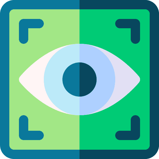 Scanning eye security ui icon Scanning eye security ui icon