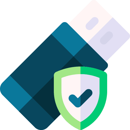 Usb security seo and web storage drive icon Usb security seo and web storage drive icon