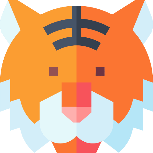 Tiger fauna tiger animals icon