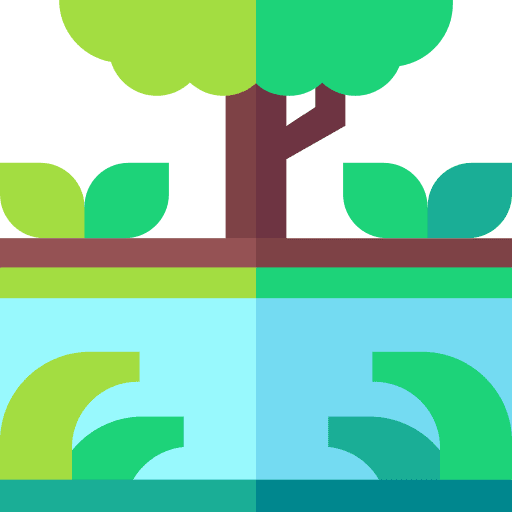 Flora nature tree flora icon
