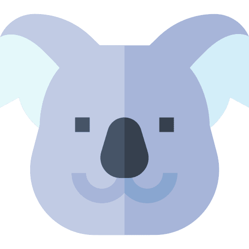Koala zoo animal kingdom fauna icon