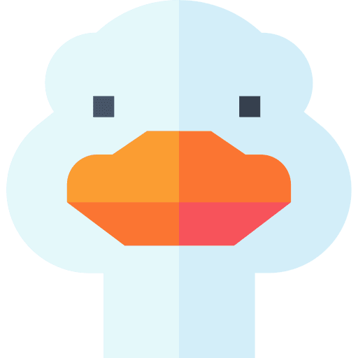 Ostrich fauna ornithology wildlife icon