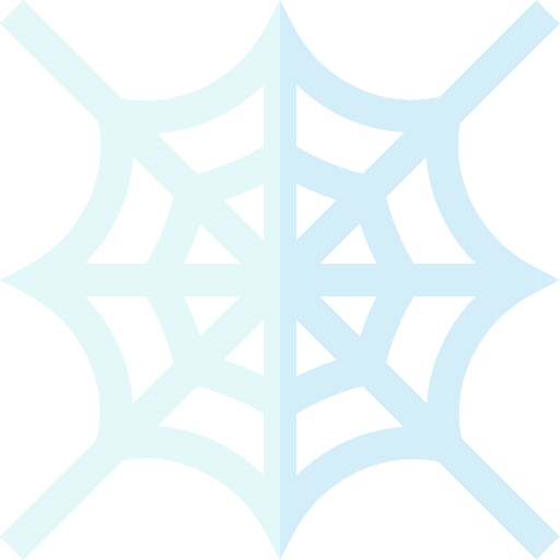 Spiderweb cobweb spider halloween icon