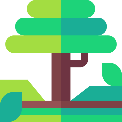 Tree landscape tree garden icon