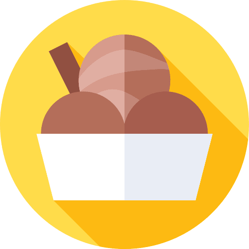 Ice cream sweet food and restaurant summertime icon Ice cream sweet food and restaurant summertime icon