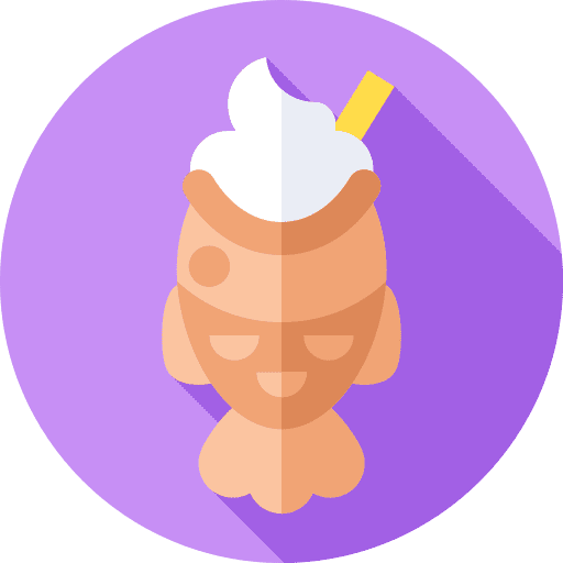 Taiyaki sweet ice cream summertime icon Taiyaki sweet ice cream summertime icon