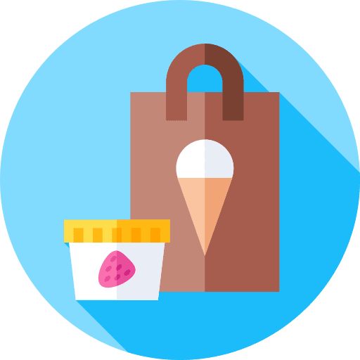 Take away take away cone bag icon Take away take away cone bag icon