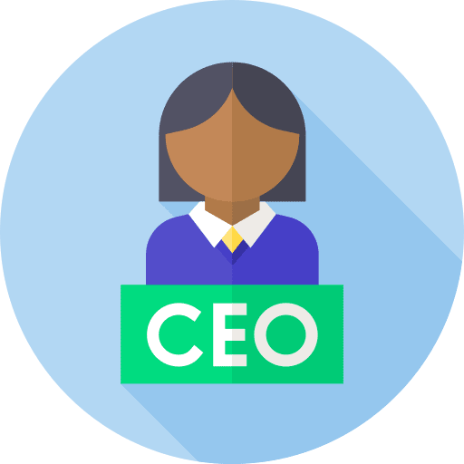 Ceo leader boss business and finance icon