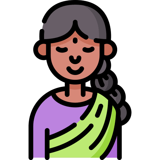Woman asian user black hair icon Woman asian user black hair icon