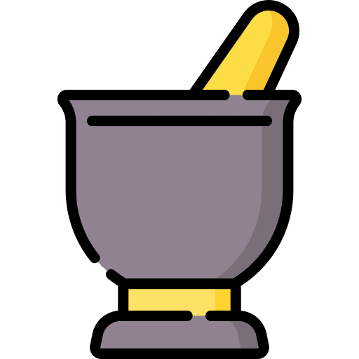 Mortar bowl pestle mortar icon Mortar bowl pestle mortar icon