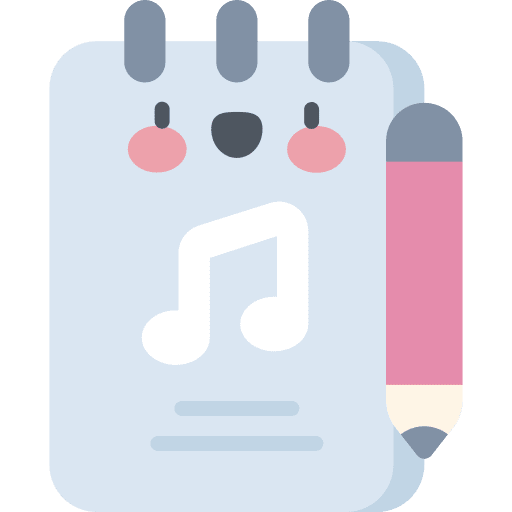 Songwriter file quaver music icon