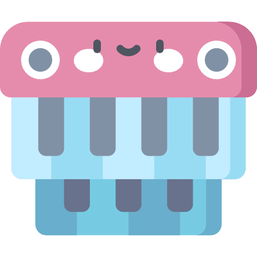 Synthesizer musical instrument electronics music icon