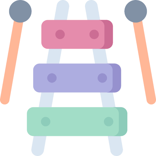 Xylophone xylophone melody toy icon