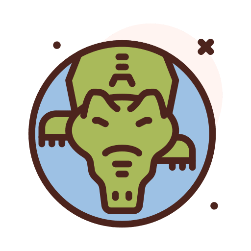 Crocodile wildlife animal kingdom animals icon