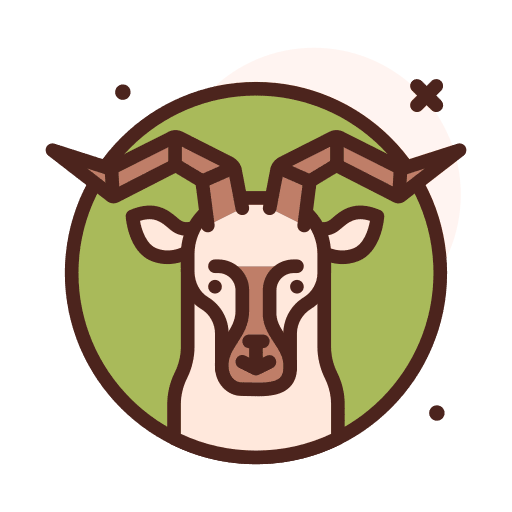 Antelope animal kingdom antelope mammal icon