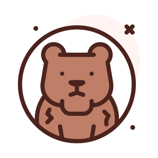 Bear bear animal kingdom mammal icon
