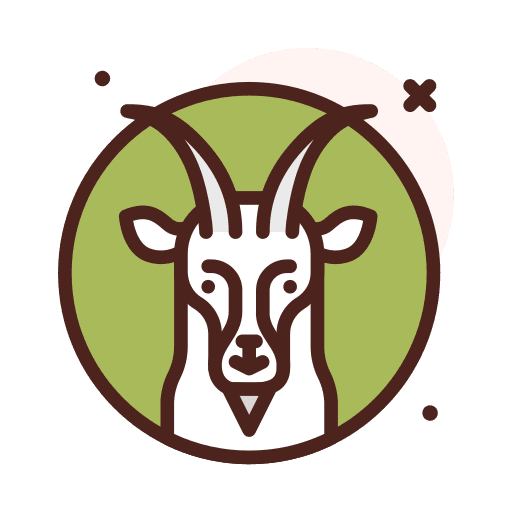 Goat wildlife animals animal kingdom icon