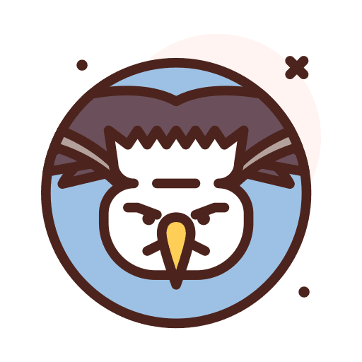 Hawk hawk animals animal kingdom icon