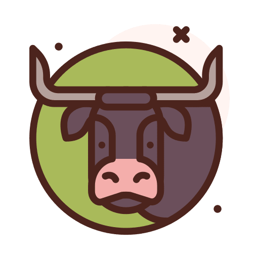 Buffalo buffalo mammal animal kingdom icon