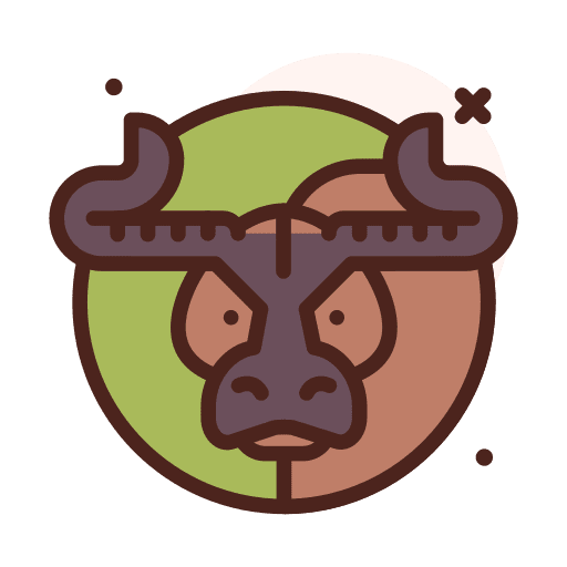 Bull wildlife mammal bull icon