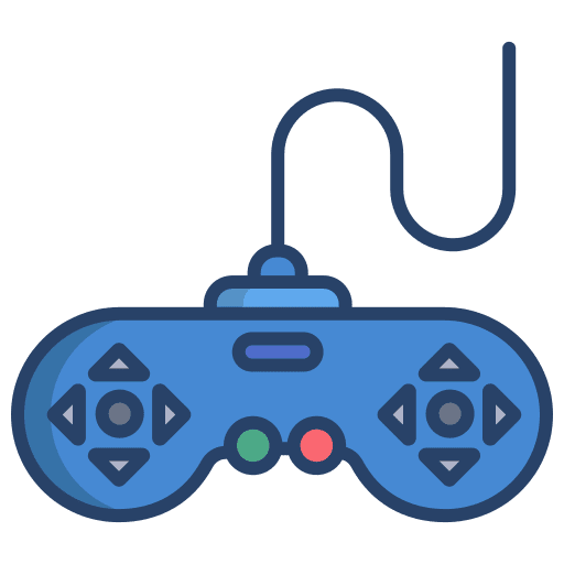 Gamepad joystick gamer video game icon Gamepad joystick gamer video game icon