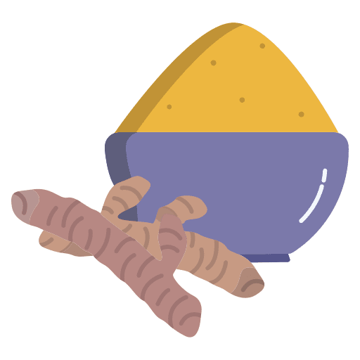 Turmeric turmeric food and restaurant cooking icon Turmeric turmeric food and restaurant cooking icon