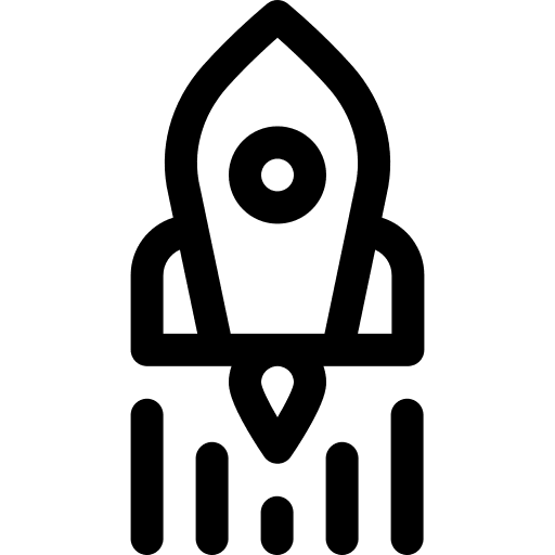 Advancement business and finance startup development icon