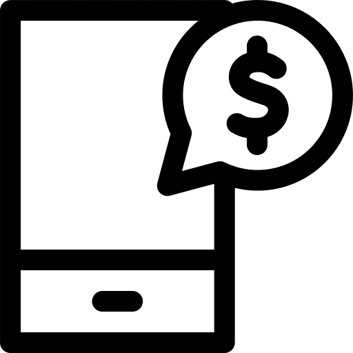 Rise bonus pay money icon