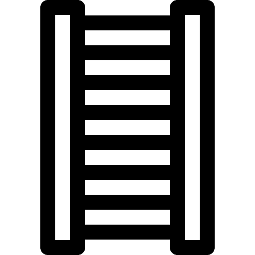 Career achievement door stairs icon Career achievement door stairs icon