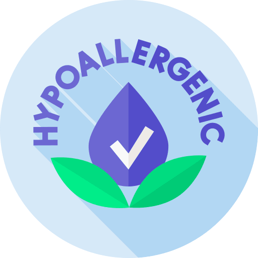 Hypoallergenic checkmark check hypoallergenic icon
